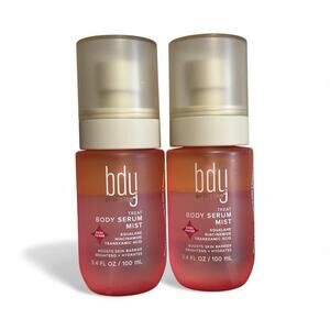 bdy 2x Body Serum Mist Tree Hut Boosts Skins Barrier Brightens Hydrates 3.4 oz
